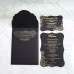 Transparent Acrylic Invitation Foiling Black Pocket Slap-up Invitation Customized 